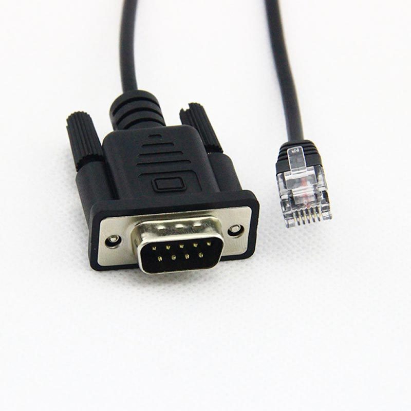 Rs232 Db9 To Rj12 Connector Cable Db9 9pin Male Connectors Rs232 Serial Port Ada Home Improvement