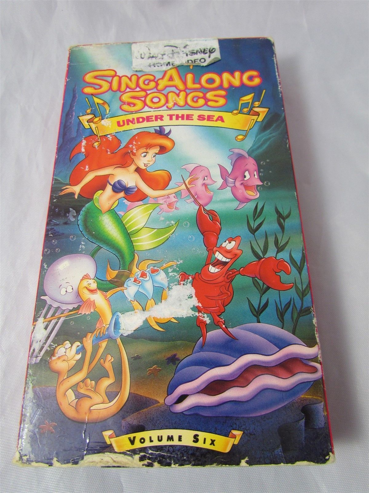 Walt Disney's Sing Along Songs Under the Sea VHS The Little Mermaid Vol ...