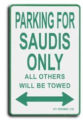 Primary image for Saudi Arabia Parking Sign