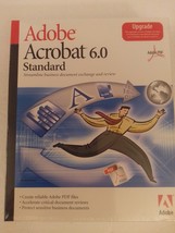 Adobe Acrobat 6.0 Standard Upgrade Edtion CD-ROM for Windows 98 to Vista... - $49.99