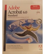Adobe Acrobat 6.0 Standard Upgrade Edtion CD-ROM for Windows 98 to Vista... - $49.99