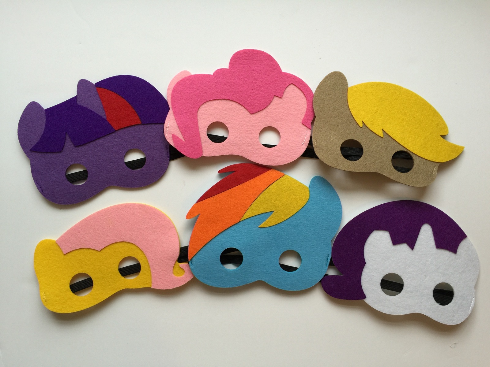 My Little Pony Mask - Birthday Party - Set of 12 - Party Favors - Mask ...