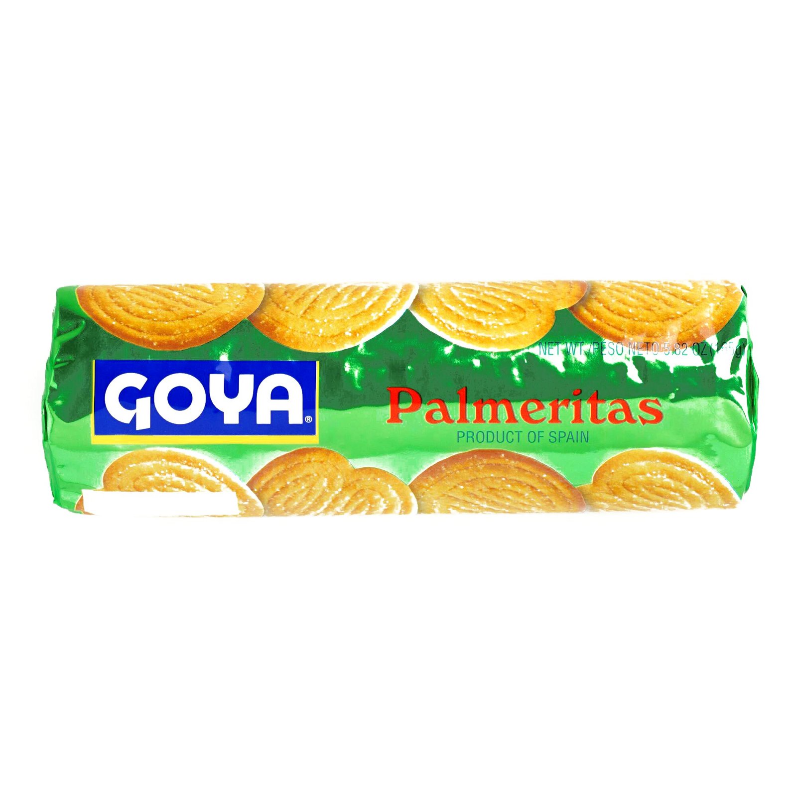 Goya Palmerita Cookies 5.82 oz each (5 Items Per Order) Cookies