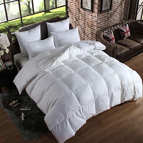 Goose Down Comforter King Size,Super Comfy Down Comforter,100 Egyptian