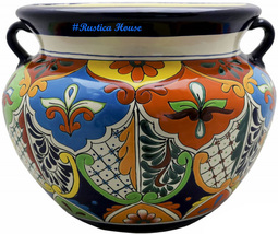 90301 ceramic talavera mexican hand painted planters 1 size1 thumb200