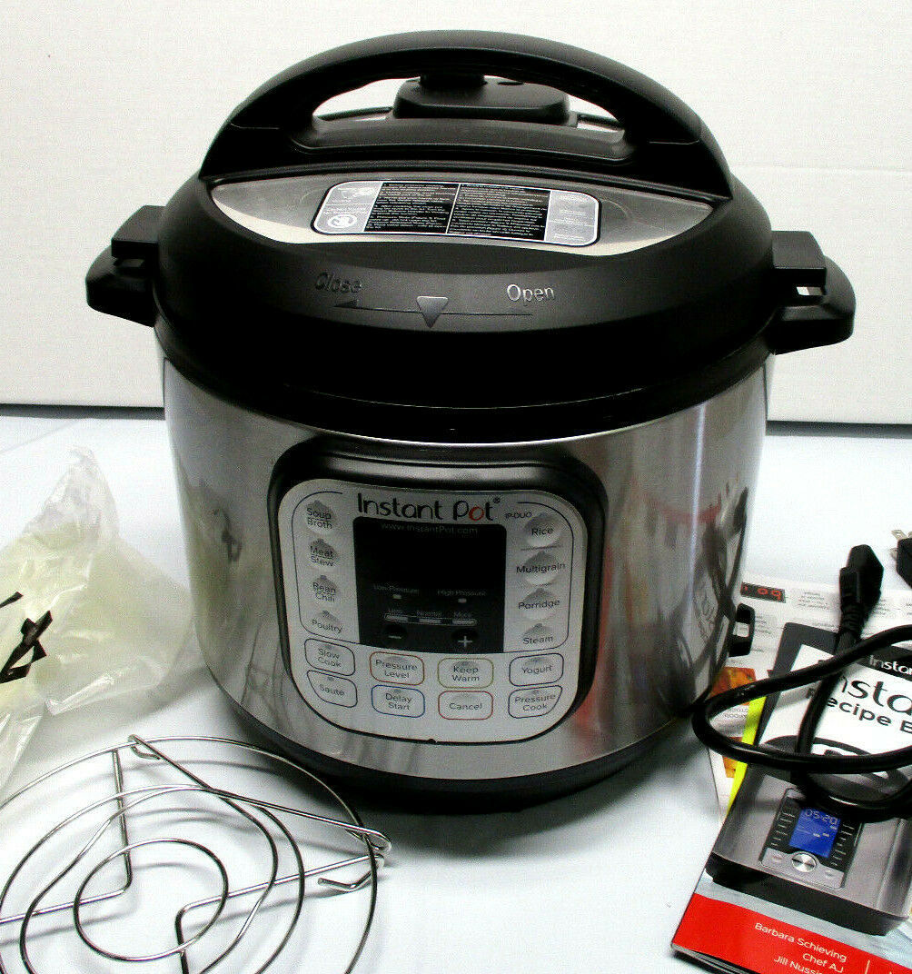 Instant Pot IPDUO60 V3 7 in 1 Programmable Stainless Steel Pressure