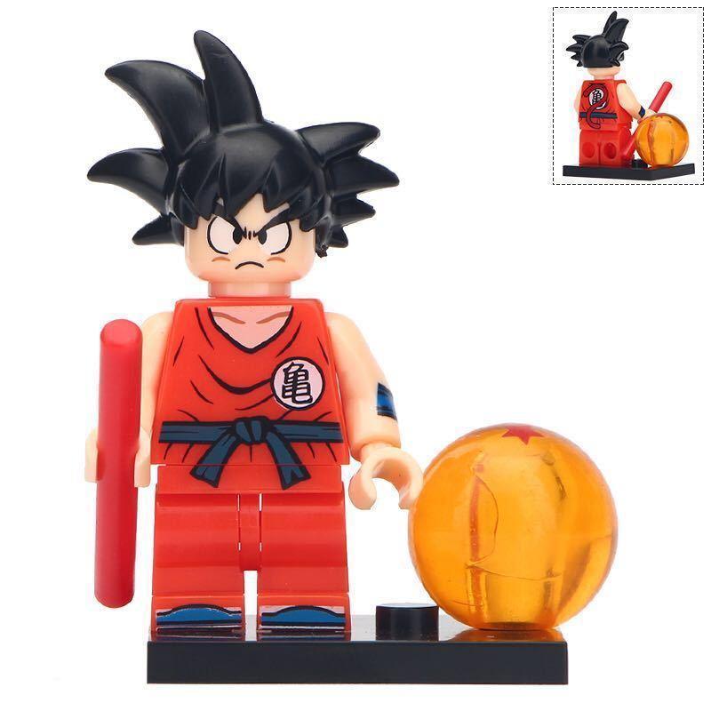 Young Goku Dragon Ball Z Single Sale Lego Moc Minifigures Block Gift For Kids - Figures