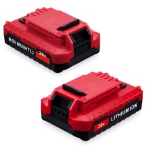 2 Pack 3.0Ah 20V Max Li-Ion Replacement Battery Compatible With 20V Co - $84.99