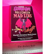 ScoobyDoo Mad Libs Book Scooby Doo Vampire Halloween World Greatest Word... - $4.74