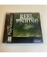 Reel Fishing (Sony PlayStation 1, 1997) PS1 GAME COMPLETE VG ~TESTED~ - $9.49