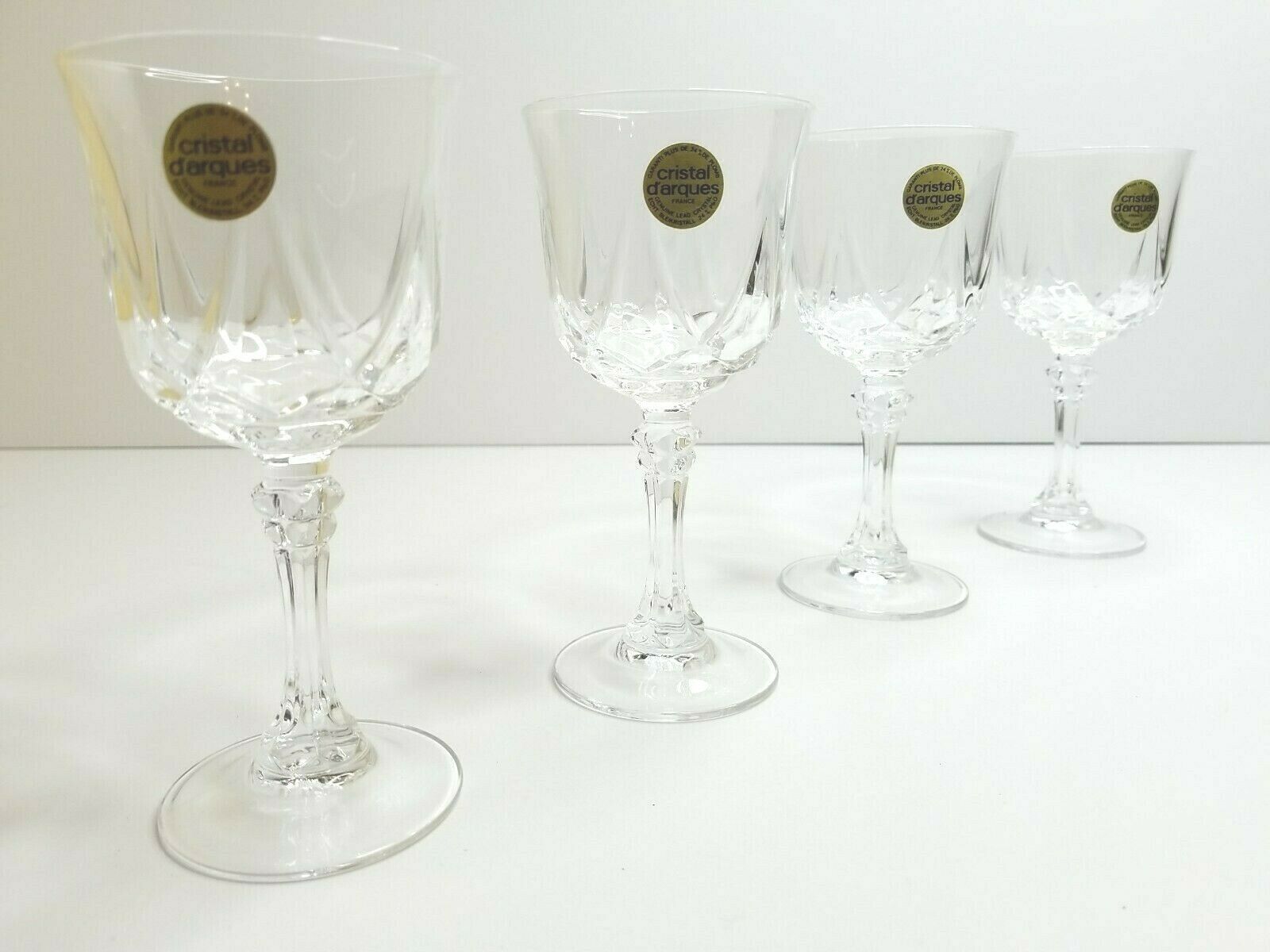 4 Arc Cristal D Arques 6 Long Champ 24 And 49 Similar Items 4 Arc Cristal D Arques 6 Long Champ 24 And 49 Similar Items