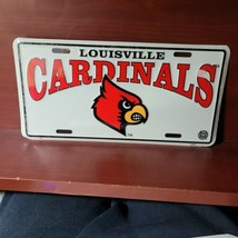 NEW Louisville Cardinals NCAA white License Plate - $9.49
