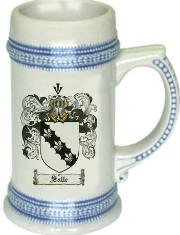 Salle Coat of Arms Stein / Family Crest Tankard Mug