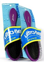 2 Conair Ultra Flex Detangling Brushes for Wet or Dry Hair Ball Tipped Bristles - $19.99
