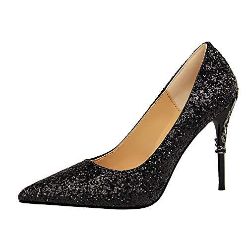 Glitter Lady Dress Shoes Women Pumps Heels Festival Party Wedding Shoes