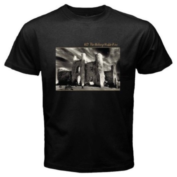 New U2 The Unforgettable Fire  T Shirt