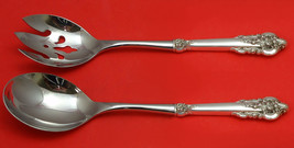 Grande Baroque by Wallace Sterling Silver Salad Serving Set Custom WS 10 1/2" - $147.51
