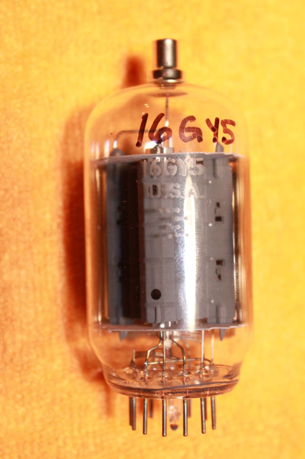 Vintage Radio Vacuum Tube (one) 21GY5 Tested Good Vintage Tubes & Tube Sockets