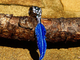 Haunted Magick Feather Charm of Ascension and advanced psychic gifts Moo... - $17.28