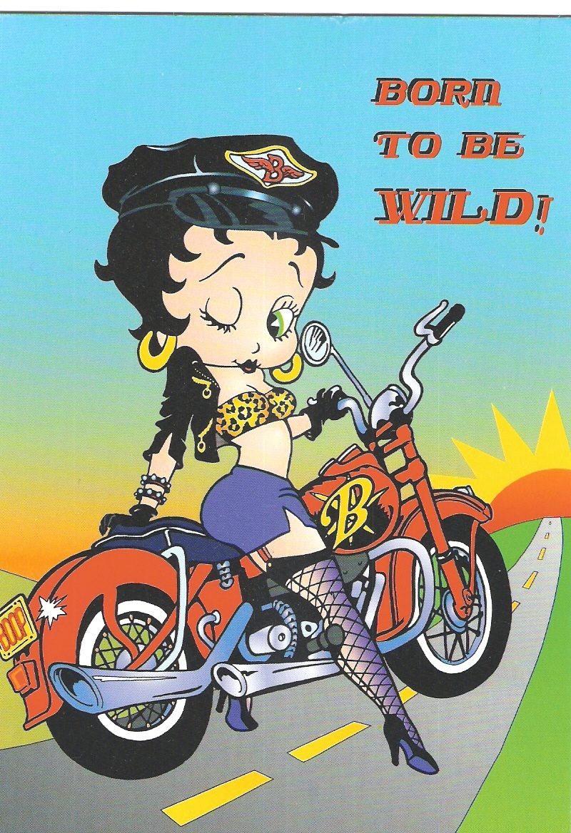 betty boop motorcycle