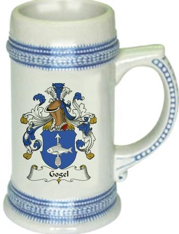 Gogel Coat of Arms Stein / Family Crest Tankard Mug