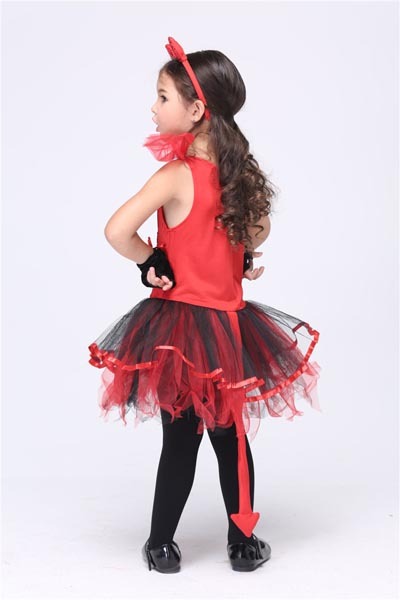 devil tutu halloween costume