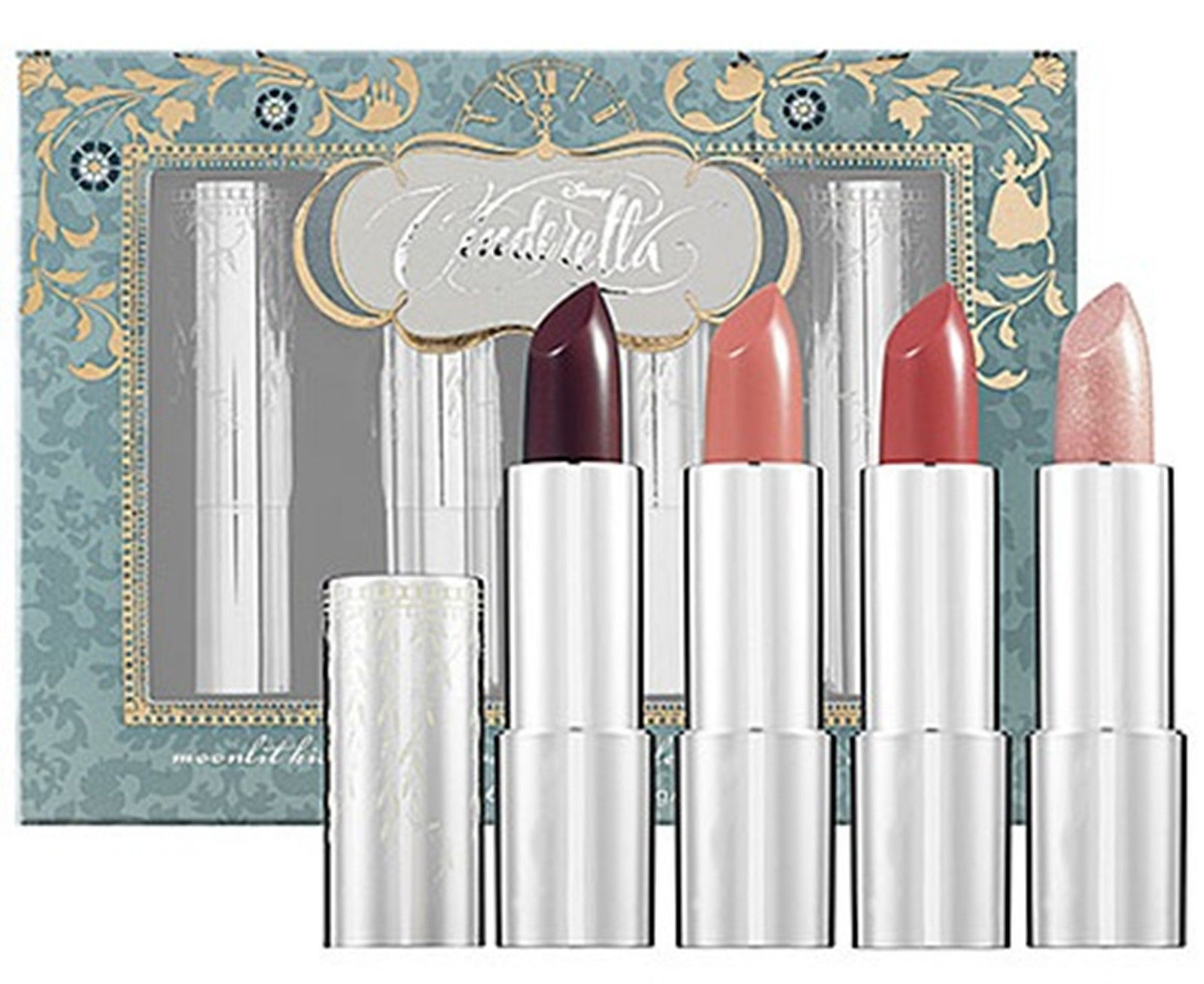 Sephora Disney Cinderella Storybook Eye Makeup KIt And Lipstick Kit Lip