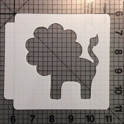 Lion Stencil 100 - $3.50