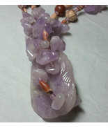 Amethyst Necklace, Double Strand about 24 1/2 inches long - $30.00