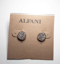 Alfani Gold Tone Crystal Paved Earrings - New - $17.82