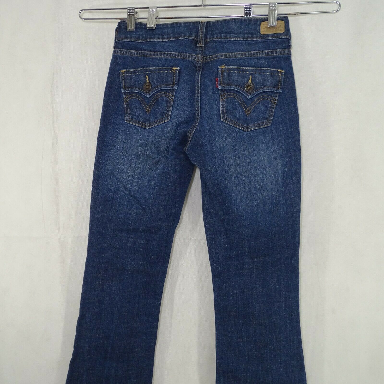 Levis 526 The Original Slender Boot Cut Jeans Women Size 4 Flap Pockets ...