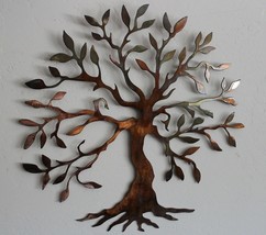 Olive Tree Baum des Lebens Metall Wand Art Dekor 12 " Fassung - $37.97