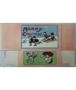 Comic Strip Reg&#39;lar Fellers 1935 Santa Claus Merry Christmas cookie box ... - $69.00