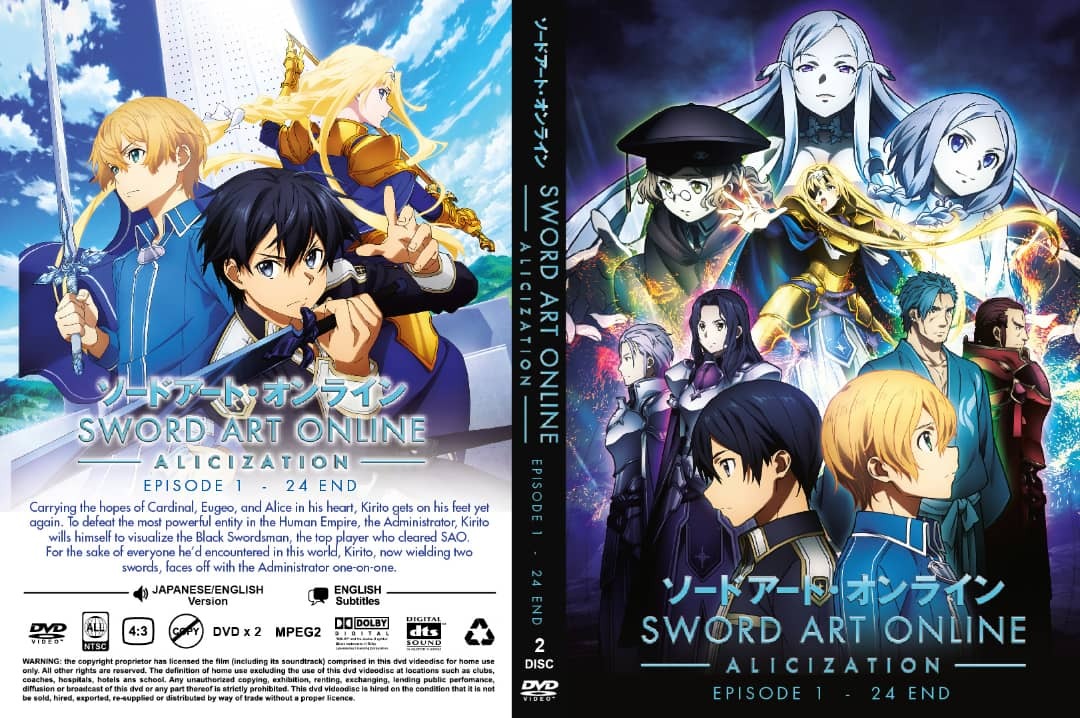 alicization english dub