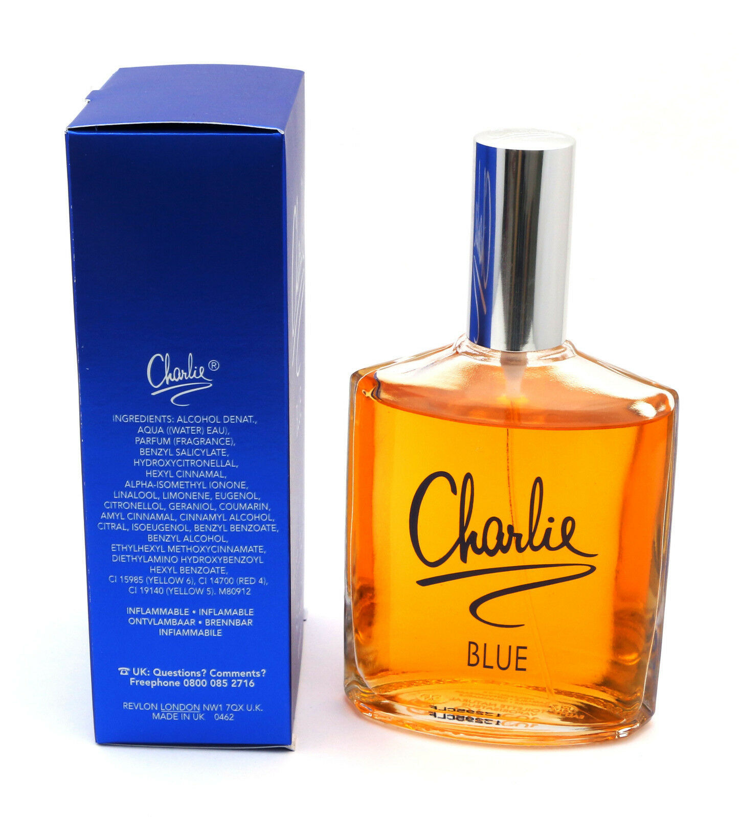 Charlie Blue Perfume for Women By Revlon EDT Spray 3.4 oz / 100 ml New ...