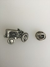 Vintage Tractor Pewter Lapel Pin Badge Handmade In UK - $7.50
