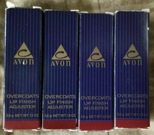 Primary image for Avon Overcoats Lip Finish Adjuster Deepner Gloss Frost Matte Lot Of 4 Nos