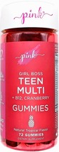 Teen Girl Multi Vitamin 72 Gummies Cranberry Zinc Biotin Calcium A C D E... - $7.77