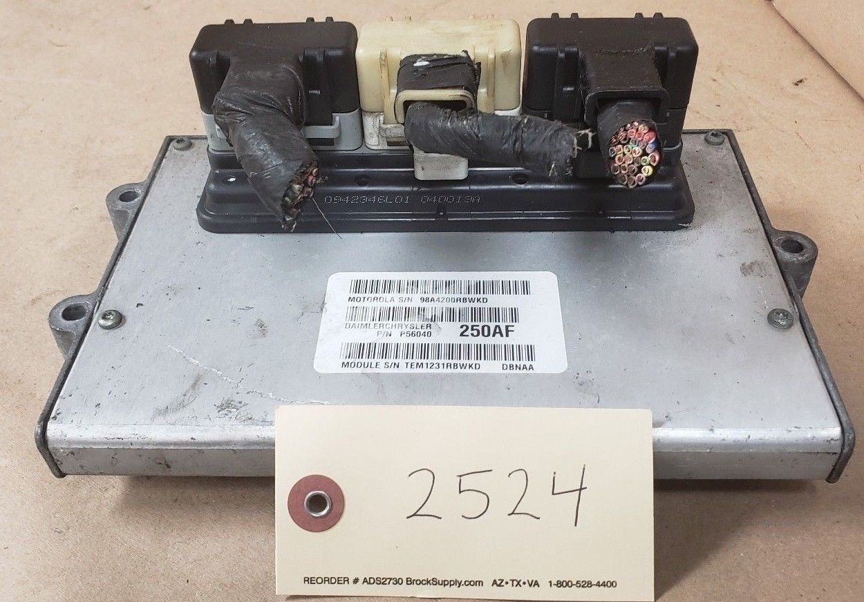PCM ECM ECU Powertrain Control Module 2001 Dodge Durango 4.7L P56040250AF Engine Computers