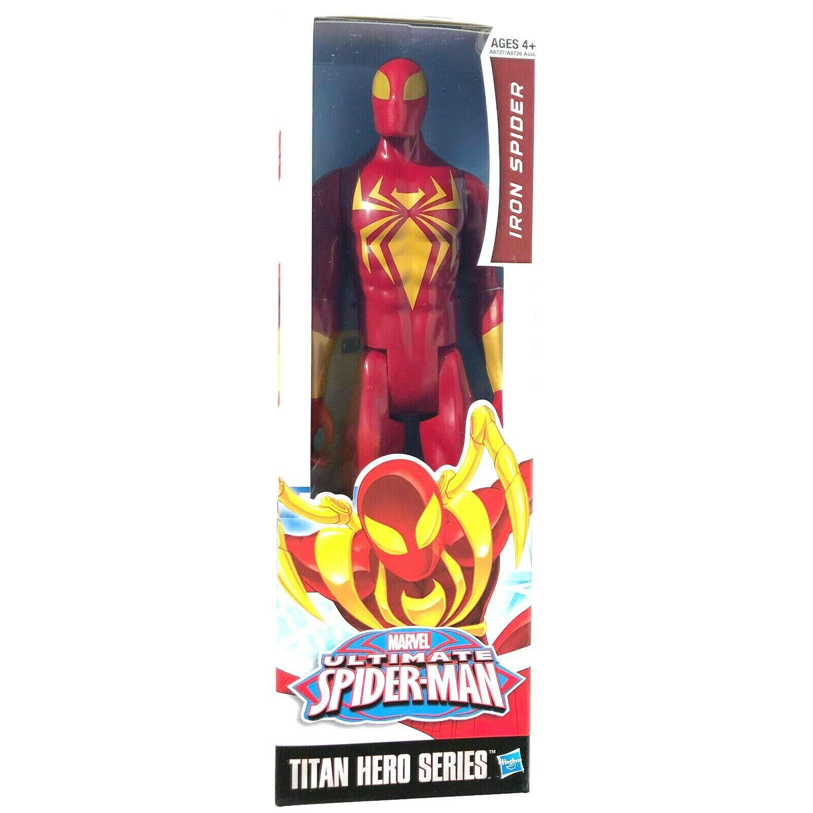 Hasbro Red & Gold 2019 Marvel Ultimate Spider-Man Titan Hero Series Iron Spider