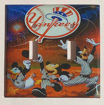 NY Yankees Mickey Donald Duck Light Switch Outlet Wall Cover Plate home decor image 5