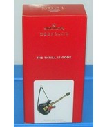 2021 Hallmark Keepsake The Thrill is Gone BB King Guitar Magic Sound Orn... - $34.90