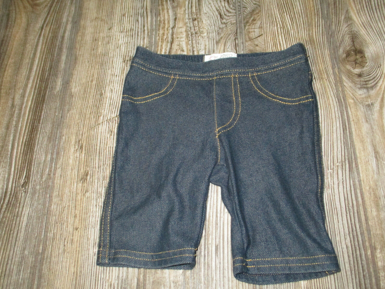 Place Baby Girls Faux Denim Legging Pants Sz 9-12 Months - $8.90