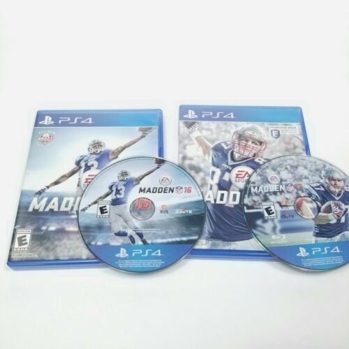 Madden NFL 16 & 17 PS4 Lot Playstation 4 Video Game