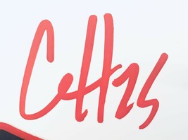 CLYDE EDWARDS-HELAIRE SIGNED KC CHIEFS LUNAR ECLIPSE SPEEDFLEX HELMET BECKETT image 2