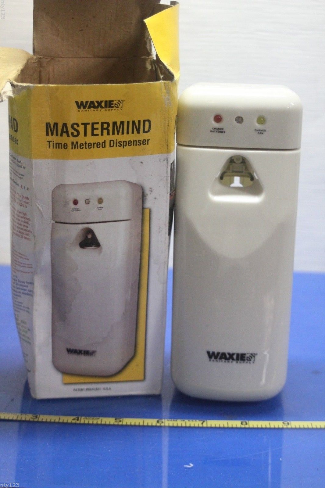 Waxie Mastermind Time Metered Dispenser Model IV Air freshener 3K or 9K