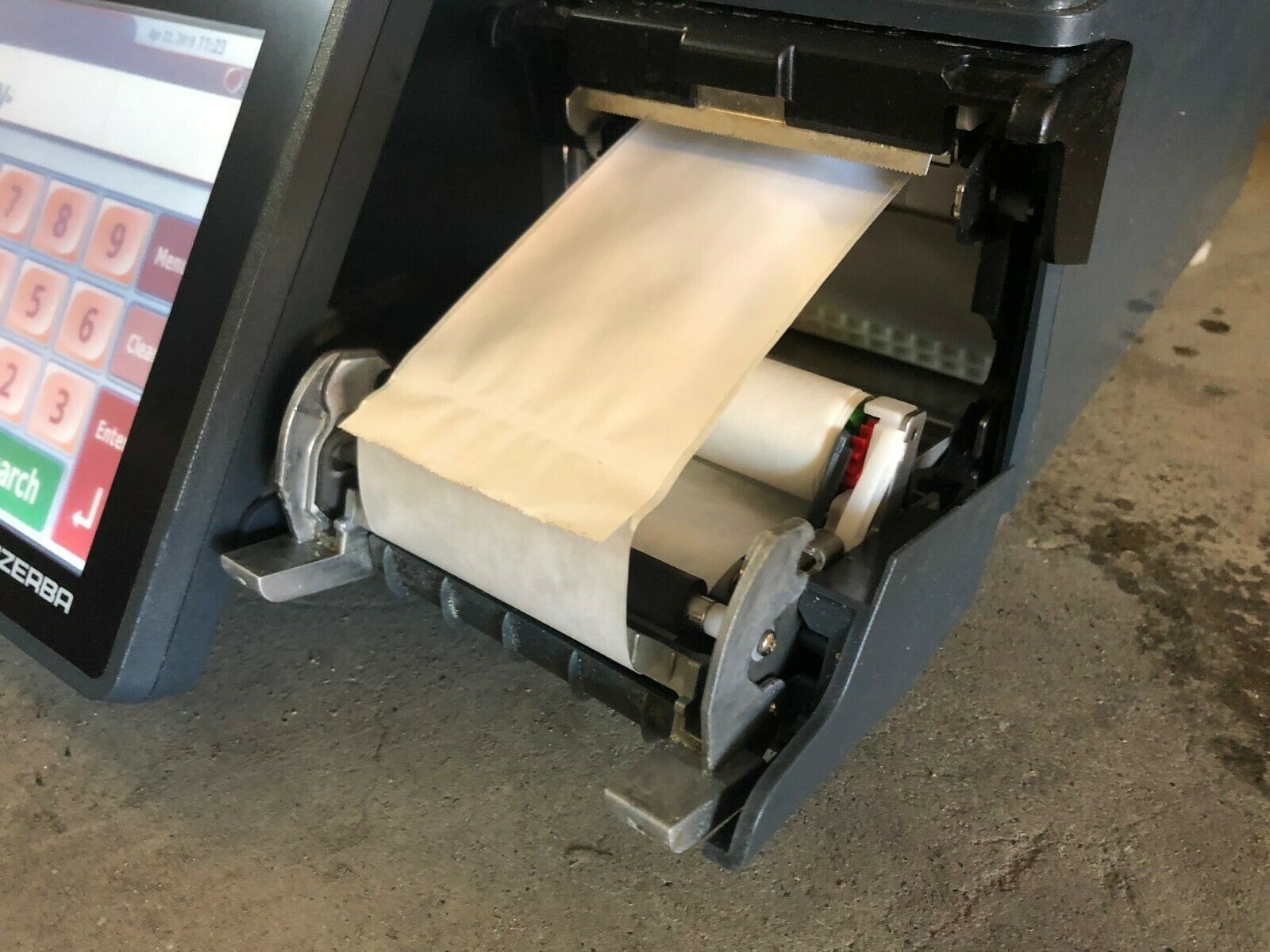 Bizerba XC 100 Commercial 30lb Scale Food Label Printer 3In1 PC Based
