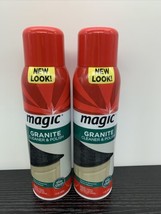 Lot Of 2 Magic Granite Cleaner &amp; Polish With Stay Clean Technology 17 Oz - $59.39