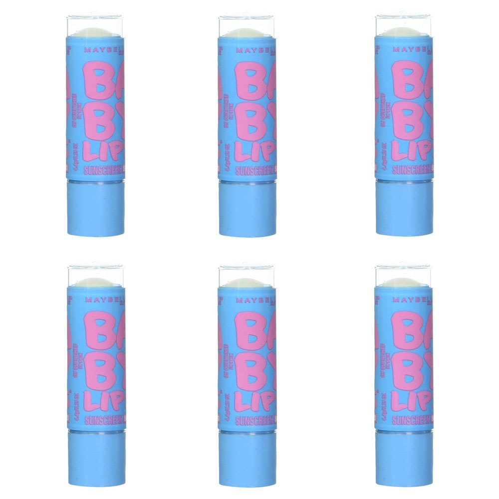 (6 Pack) Maybelline Baby Lips Moisturizing Lip Balm Quenched SPF 20
