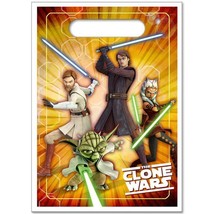 Star Wars Clone Wars Opposing Forces Party Favor Treat Bags Birthday Supply 8 Ct - $3.95